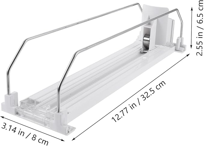 PRETYZOOM Beverage Propeller Drink Dispenser Stand Drink Dispenser Supermarket Shelf Pusher