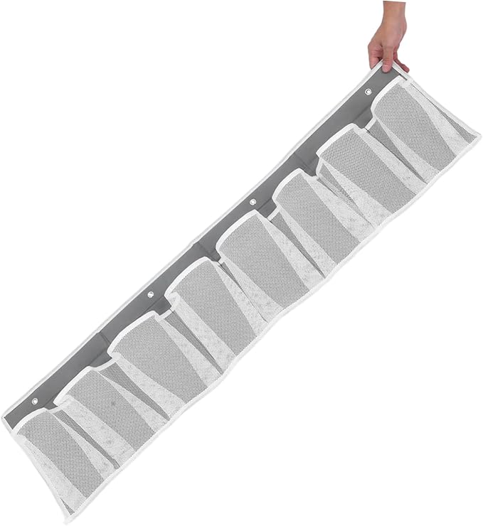 STOBAZA Bedside Hanging Organizer Non-woven Fabric Mesh Storage Bag for Shoes Travel and Rv Use Space-saving for Efficient Shoe Management