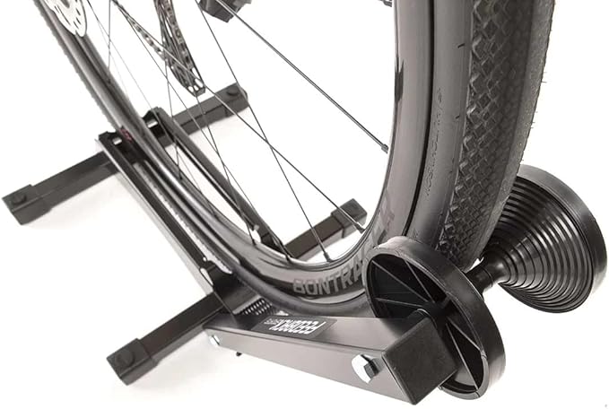 Feedback Sports | Rakk Bike Storage Rack | Freestanding Floor Bicycle Stand | Black