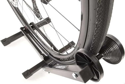 Feedback Sports | Rakk Bike Storage Rack | Freestanding Floor Bicycle Stand | Black