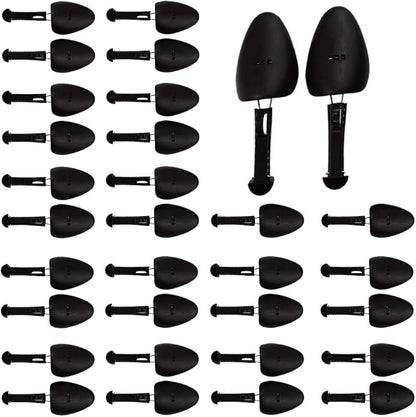 YY YEARCHY Shoe Trees for Men 16 Pairs Adjustable Plastic Shoe Holder Shape Support