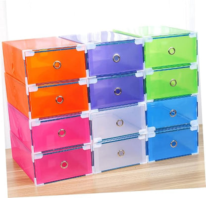 5pcs Type Shoe Storage Organizer for Women Half Design Easy Access and Identification for Shoes and Accessories Storage White