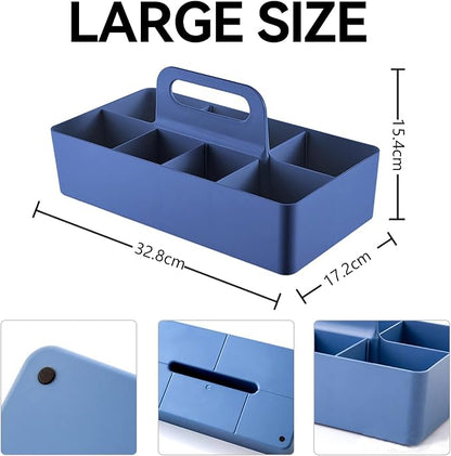 Bath caddy for baby, Bathroom Makeup organizer Countertop with Handle,Skincare Caddy for Vanity,Storage Box ,bathtub storage ,Bathroom Trays,Shower Caddies,Baby Bath Toy Organizer,Desktop storage