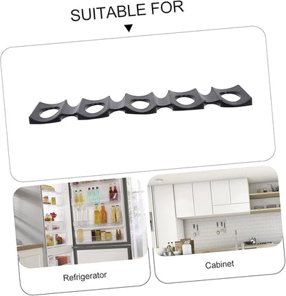 Fridge Drink Organizer for Soda Beer Multi-use Storage Rack Silicone Mat for Refrigerator