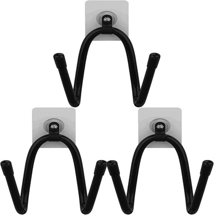 Universal - DIY Metal Adjustable Rack - Cowboy Hat Rack, Fold-Up Wall Hanging Storage Display,Cowboy Hat Holder,Cowboy Hat Organizer,Cowboy Hat Dryer Stand - Self-adhesive (no need for drilling) 3pack
