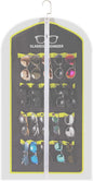TRIUMPH VISION Wall Sunglasses Organizer Storage 20Slots Dust-Proof - with Garment Bag Hanging Sun Glasses Display Eyeglasses Rack Eyewear Stand for Closet