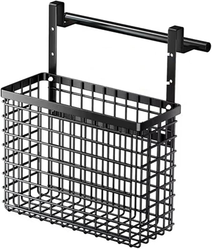 Hanging Cabinet Door Organiser Efficient Kitchen and Bathroom Storage Solution Vegetable and Fruit Storage Basket