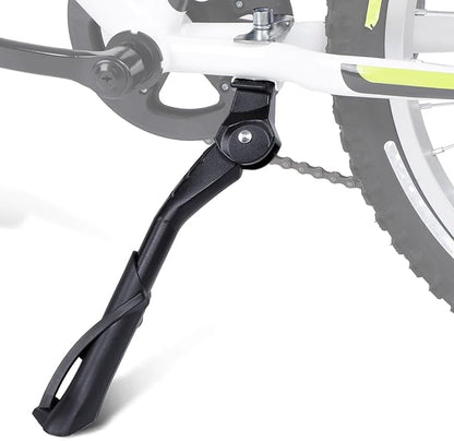 Cyfie Bike Kickstand for Kids Bike 18 20 22 inch Wheel, Center Mount Bicycle Kick Stand, Adjustable Child Kickstands for 18" 20" 22" Adult Mountain Road Bike