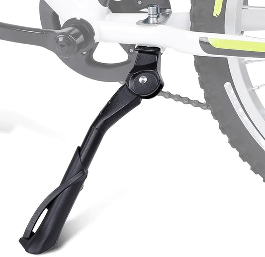 Cyfie Bike Kickstand for Kids Bike 18 20 22 inch Wheel, Center Mount Bicycle Kick Stand, Adjustable Child Kickstands for 18" 20" 22" Adult Mountain Road Bike