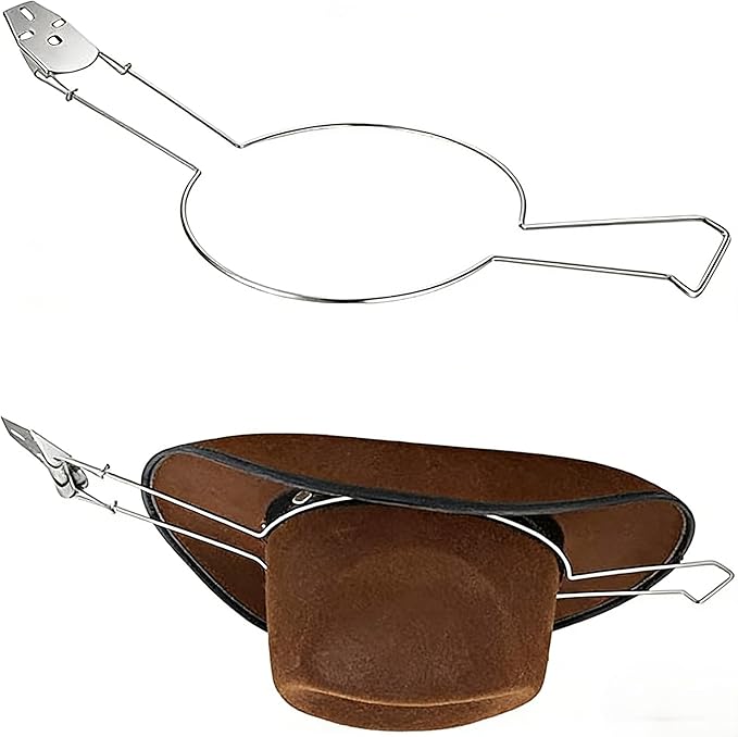 Cowboy Hat Holder and Rack, Built-in Spring Sturdy Heavy Duty Hat Bracket Hanger, Car Mounted for SUV Truck Auto