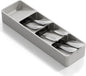 Li & Zhao Silverware Organizer for Drawer - Utensil Drawer Organizer Compact Utensil Organizer Silverware Tray Cutlery Organizer Spoon Drawer Kitchen for Kitchen, Office, Bathroom, Living room