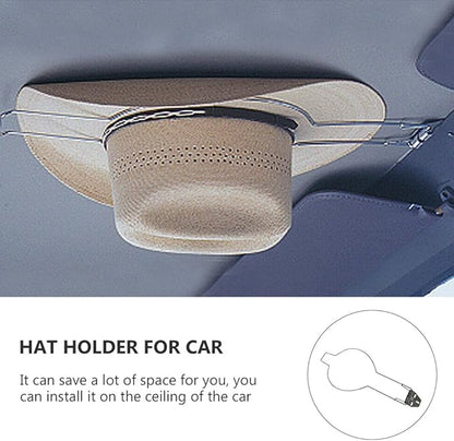 VOSAREA Hat Organizer Stand Multi- hat Rack for Truck Functional car Mounted Helmet Holder Punch- Rack for Rack for s car Shape Keeper