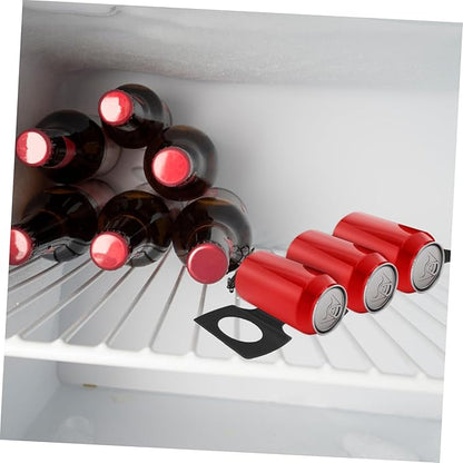 Silicone Refrigerator Mat Set Can Beer Rack Fridge Rack Wine Holder Stacking Mats