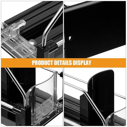 Automatic Pusher Soda Dispenser Efficient Drinks Organizer for Fridge Neat and Orderly Arrangement Easy to Use for Cans for Home and Parties