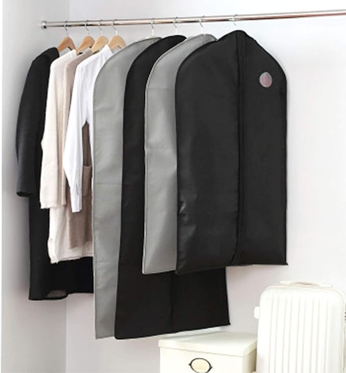 Right Hardware Garment Bag for Storage; Pack of 3 Bags; Keep Your Suit, Costume, Uniform, and Other Clothes Safe