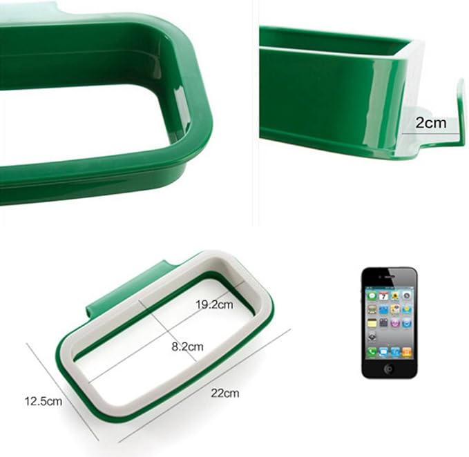 Bluelans® Kitchen Cabinet Door Trash Bag Holder Orgnaiser