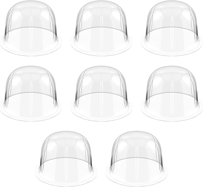 8Pcs Durable Hat Holders Plastic Hat Racks Practical Caps Stand Hat Holder for Travel Clothing Closet Hat Storage Supplies