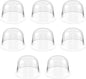 8Pcs Durable Hat Holders Plastic Hat Racks Practical Caps Stand Hat Holder for Travel Clothing Closet Hat Storage Supplies