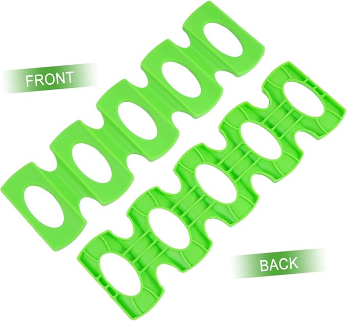 Garneck 4pcs Fridge Can Beverage Beer Rack Silicone Storage Holders Mats Can Mat Bottle Fridge Organizer for Alcohol