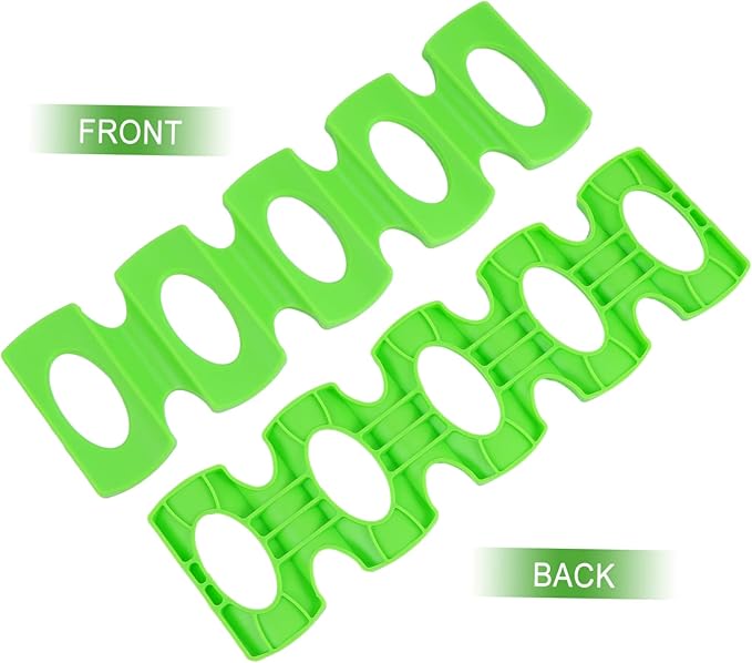 2pcs Organizer Fridge Beverage Storage Shelf Fridge Mat Drink Storage Rack Can Stacking Mats