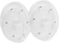 2 Pack 5.9 inch Lazy Susan Turntable - Acrylic Ball Bearing Rotating Tray for Cake, Spice Rack - Perfect for Kitchen Pantry with 360˚Rotation