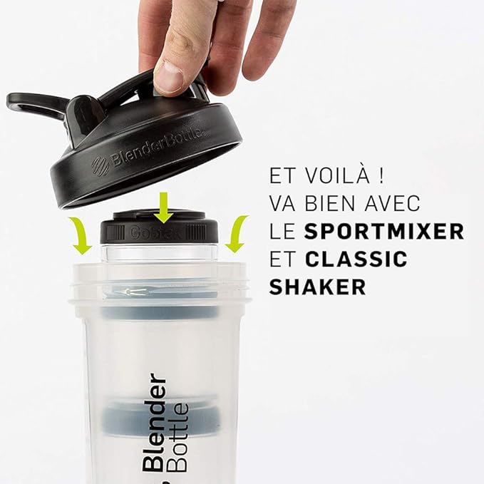 BlenderBottle GoStak 100cc 3Pak - Black Color Black Style: 100cc 3-Pak, Model: C00315