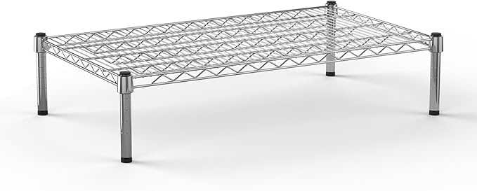 21" Deep x 36" Wide x 8" Height Wire Shelving Kit | 1-Tier | NSF Commercial Storage Rack Unit