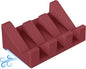 Silicone Soap Dish - Extended Self Draining Holder for Shower, Bathroom, Bathtub - 1 Pack With Drainage to Keep Bar Soap Dry and Clean