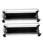 2pcs Automatic Pusher Can Organizer for Refrigerator Drinks Dispensers Easy to Install Smooth Surface Design for Fridge Soda Storage for Convenient Beverage Dispensing