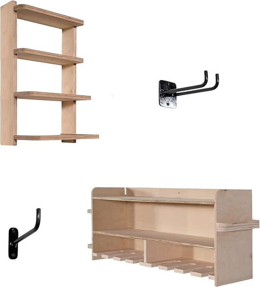 Hook Rake/Shovel/Cord Rack (48") (Bundle C)