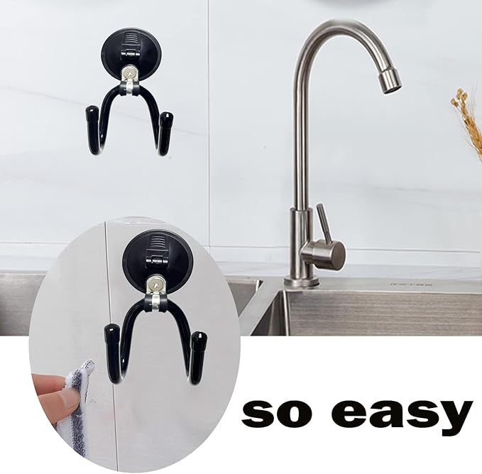 Pmsanzay Hat Rack, Acrylic Material, Suction Cup Hanger for Car & Truck, Hat Holder - No Falls Off - No Hat Damage