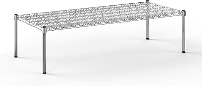 24" Deep x 54" Wide x 14" Height Wire Shelving Kit | 1-Tier | NSF Commercial Storage Rack Unit