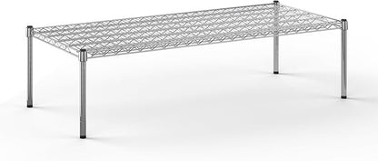 24" Deep x 54" Wide x 14" Height Wire Shelving Kit | 1-Tier | NSF Commercial Storage Rack Unit