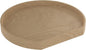 Rev-A-Shelf 22" Single Maple Wood D-Shape Single-Shelf Lazy Susan Turntable with Swivel Bearing for Diagonal Corner Wall Kitchen Cabinets, 4WLS201-22-BS52