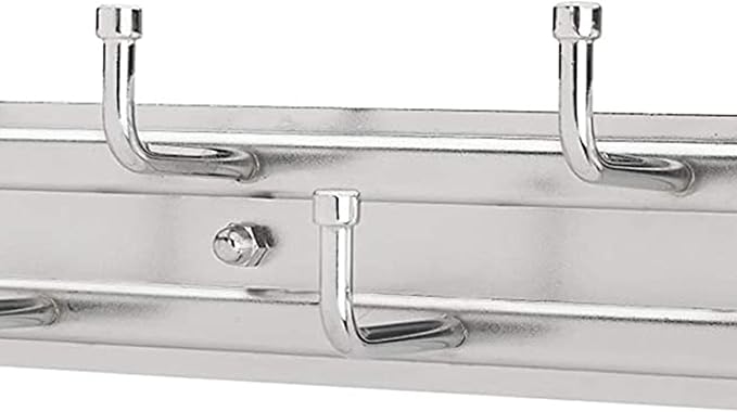 Rev-A-Shelf 12" Pull Out Closet Rack for Belts, Ties and Scarves, Accessories Storage Hanger with Mounting Hardware, Chrome, BRC-12CR (2 Pack)