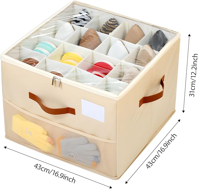 Practical Shoe Storage Container for Closet Fit 8 16Pairs with See Through Covers and Handles Home Storage Shoe Container
