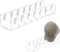 Hat Stand for Baseball Caps, No Install Acrylic Hat Organizer for 14 Baseball Caps, Hat Racks for Baseball Caps Display and Organizer for Bedroom (Clear-1PC)