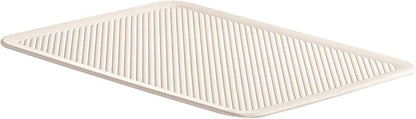 Superio Ribbed Collection - Eco-Friendly Decorative Plastic Basket Open Home Storage Bin and Lid, X-Large (1 Pack) Container Boxes for Organizing Closet Storage Bins for Shelves 22 Liter/23 Quart
