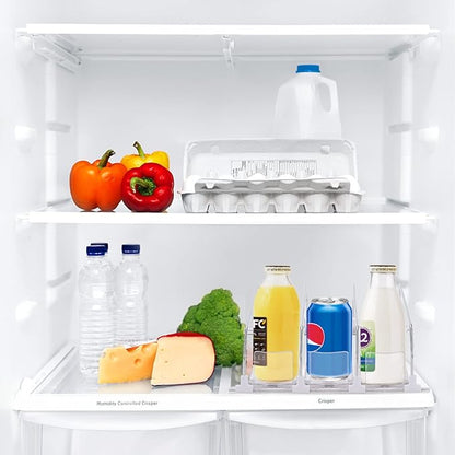MINGZHE Fridge Can Dispenser,Refrigerator Beverage Storage Box Automatic Beverage Pusher Stacking Can Dispensers soda can dispenser(#4)