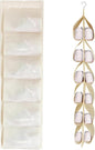 Hanging Shoe Rack 3pcs Shoe Organizer Storage Hanging Bag Wall Bag Inner Clothes Closet Storage 18 Pairs of Shoes