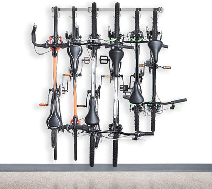 Monkey Bars Bike Storage Rack 2.0 - Store Up to 6 Bikes - 300lb Weight Capacity Garage Bike Rack