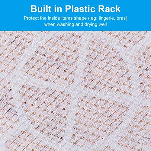 GOGOODA 4 Pack Mesh Laundry Bags, Delicates Bra Washing Bags - Image 4