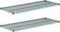 (2-Pack) 24" x 60" Green Epoxy Additional Heavy Duty Wire Shelving, Wire Shelf for Shelving Units, NSF Replacement Shelves for Rack