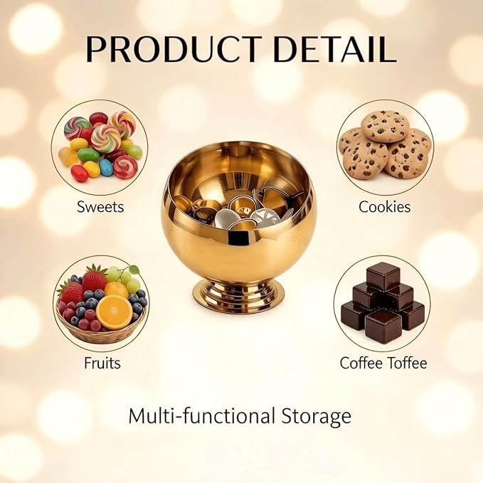 Coffee Pod Holder-Coffee Pod Storage-K Cup Holder-Espresso Pod Holder-Coffee Pod Organizer（GOLD