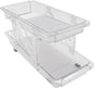 Soda Can Dispenser For Refrigerator,Rolling Soda Can Dispenser For Refrigerator, Rolling Soda Can Organizer ,2 Layer Clear Expandable Beverage Dispenser Automatic Rolling Beer Can Holder