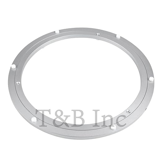 TamBee 16 Inch Lazy Susan Hardware Heavy Duty Metal Rotating Hardware Large Turntable Bearing Ring Lazy Susan Bearing Lazy Susan Parts Lazy Susan Mechanism Lazy Susan Kit Lazy Susan Base Only