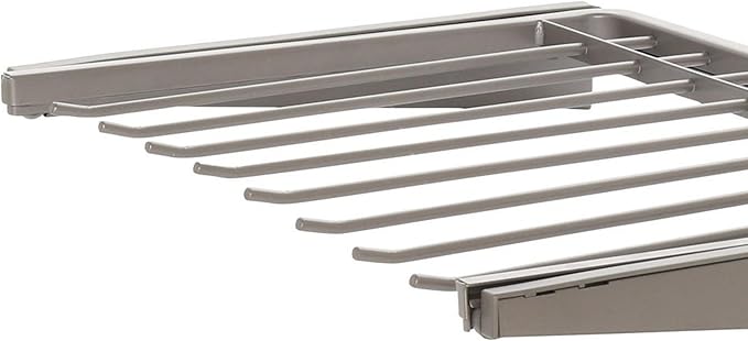 Closet Culture 17 in. H x 23 in. W x 16 in. D Champagne Steel Shelf Rack