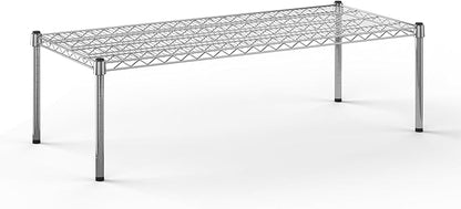 21" Deep x 48" Wide x 14" Height Wire Shelving Kit | 1-Tier | NSF Commercial Storage Rack Unit