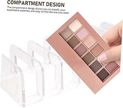 Gatuida Eyeshadow Organizer Divided Lipstick Holder 12 Compartment Makeup Storage Container for Vanity Cosmetic Display Case for Makeup Lovers