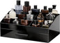 ProCase Cologne Organizer with Drawer, Acrylic Perfume Holder & Bathroom Countertop Organizer for Men & Women, Dresser Vanity Storage for Cologne, Perfume and Skincare -1 Layer